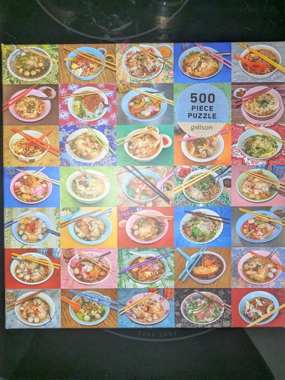 NEW - 500 PIECE GALISON PUZZLE -  NOODLES FOR LUNCH